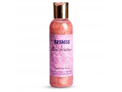 Raspberry dream sprchovací gél s trblietkami by Simi Hüttner