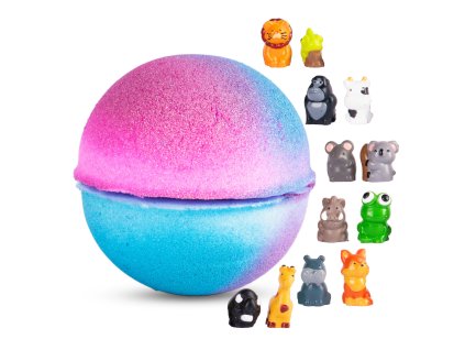 Bubble Zoo bomba do koupele s překvapením