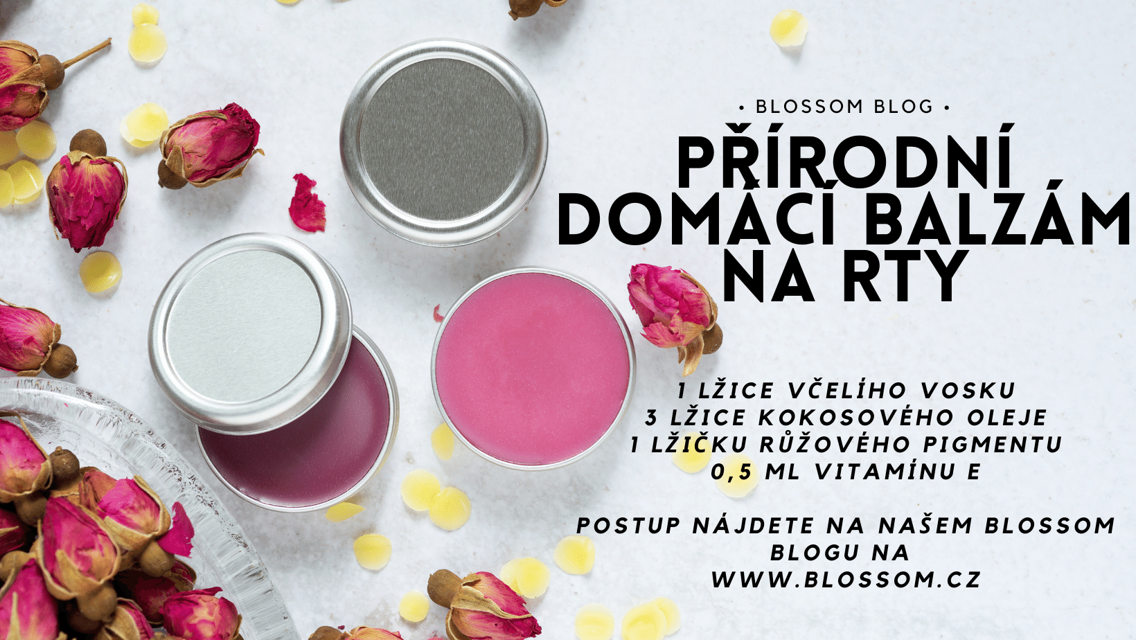 PŘIRODNÍ DOMÁCÍ BALZÁM NA RTY