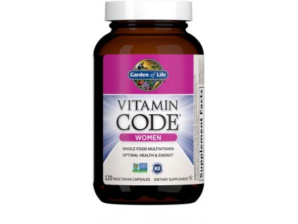 garden of life raw vitamin code women komplexni multivitamin pro zeny