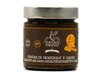 crema di nocciole a cacao 100%