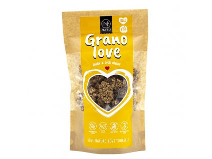 granolove banan a tygri orechy bio raw 230 g