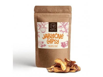 JABLEČNÉ CHIPSY SKOŘICOVÉ 45G