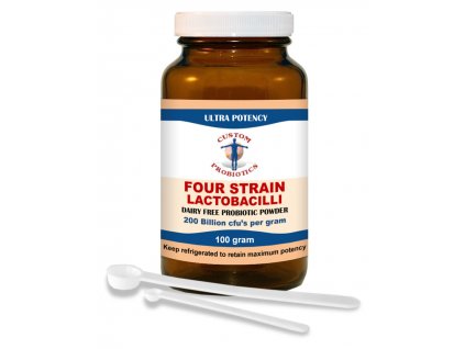 Four Strain Lactobacolli 100 gram with scoops