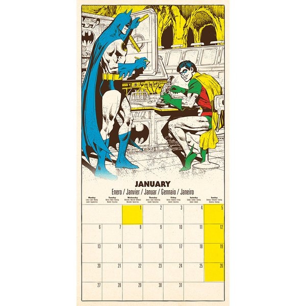 Kalendář DC Comics
