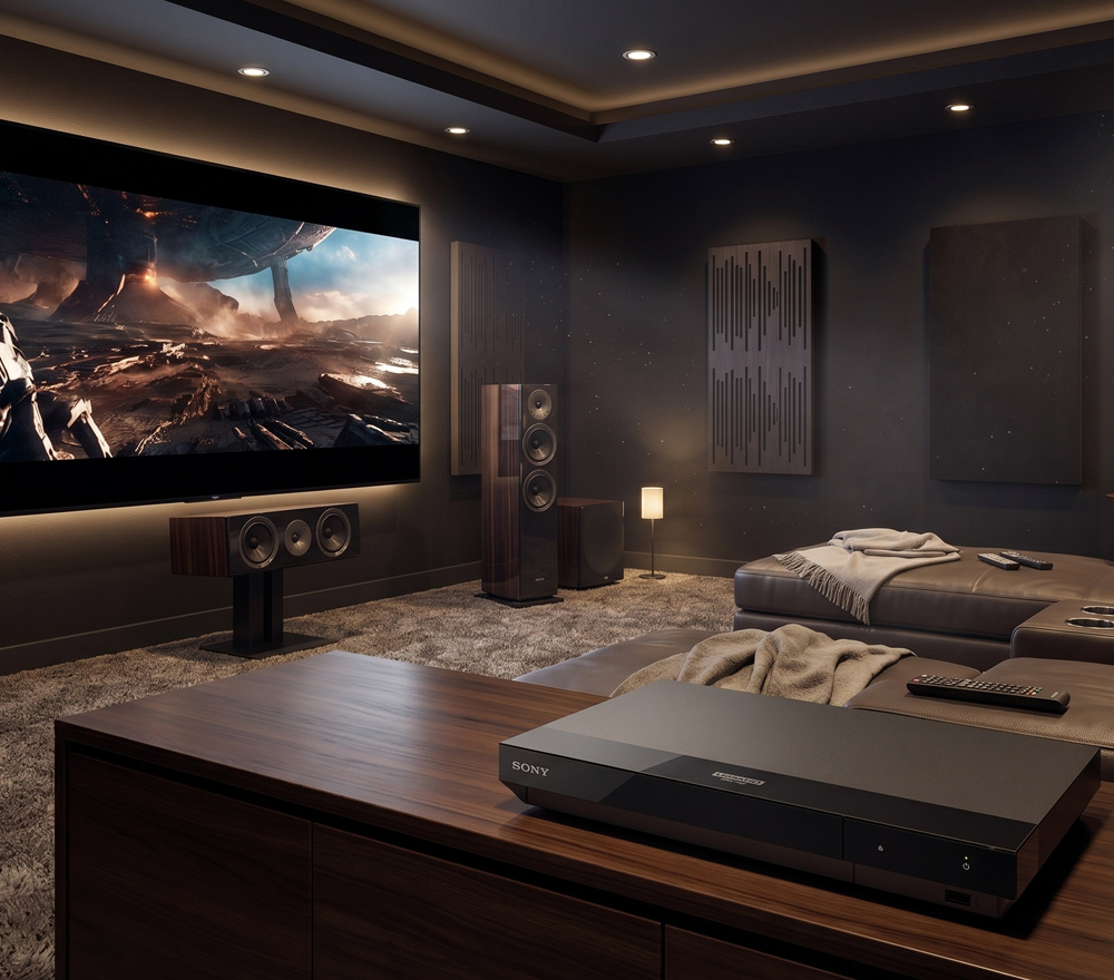 SONY UBP-X700/K 4k Ultra HD Blu-ray přehrávač | Dolby Atmos | DTS-X | HDR | Dolby Vision | 2x HDMI