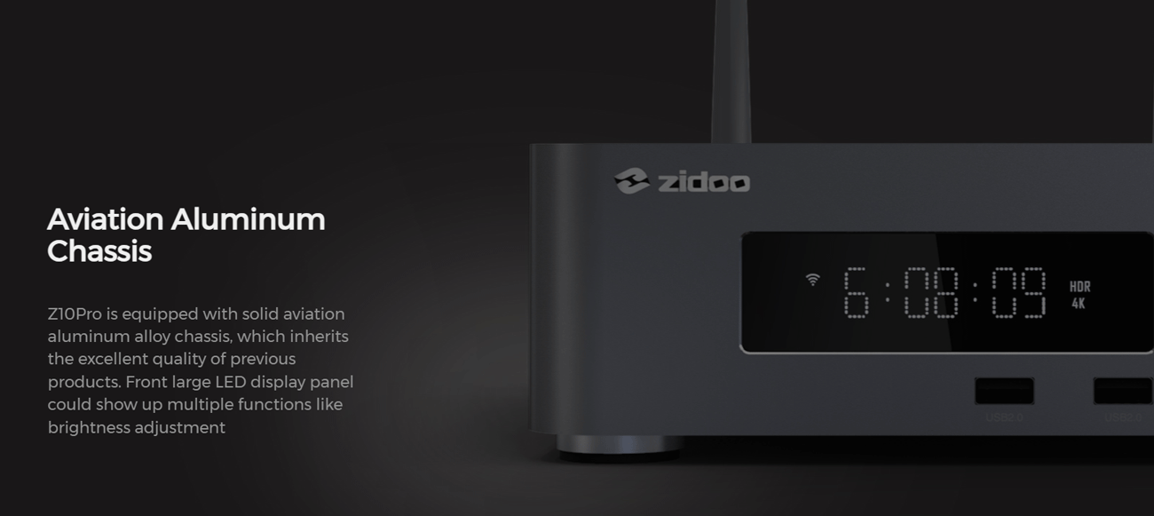 Zidoo Z10 Pro - build quality