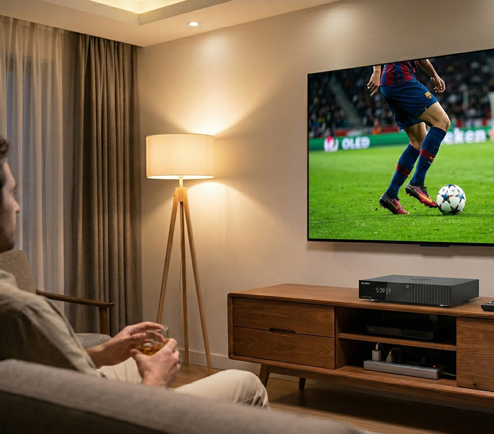 Zidoo Z3000 PRO - Plynulé přehrávání díky Auto Frame Rate