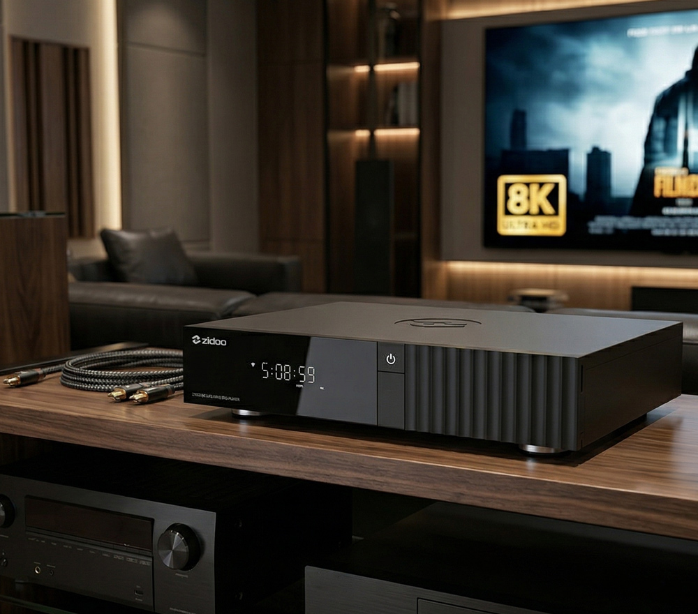 Zidoo Z3000 PRO - Podpora nekompromisního 8K rozlišení