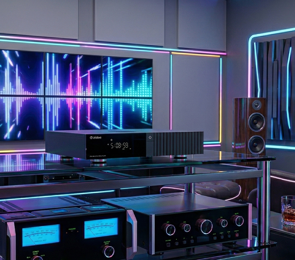 Zidoo Z3000 PRO - Stabilní Wi-Fi 6 a Gigabit LAN připojení