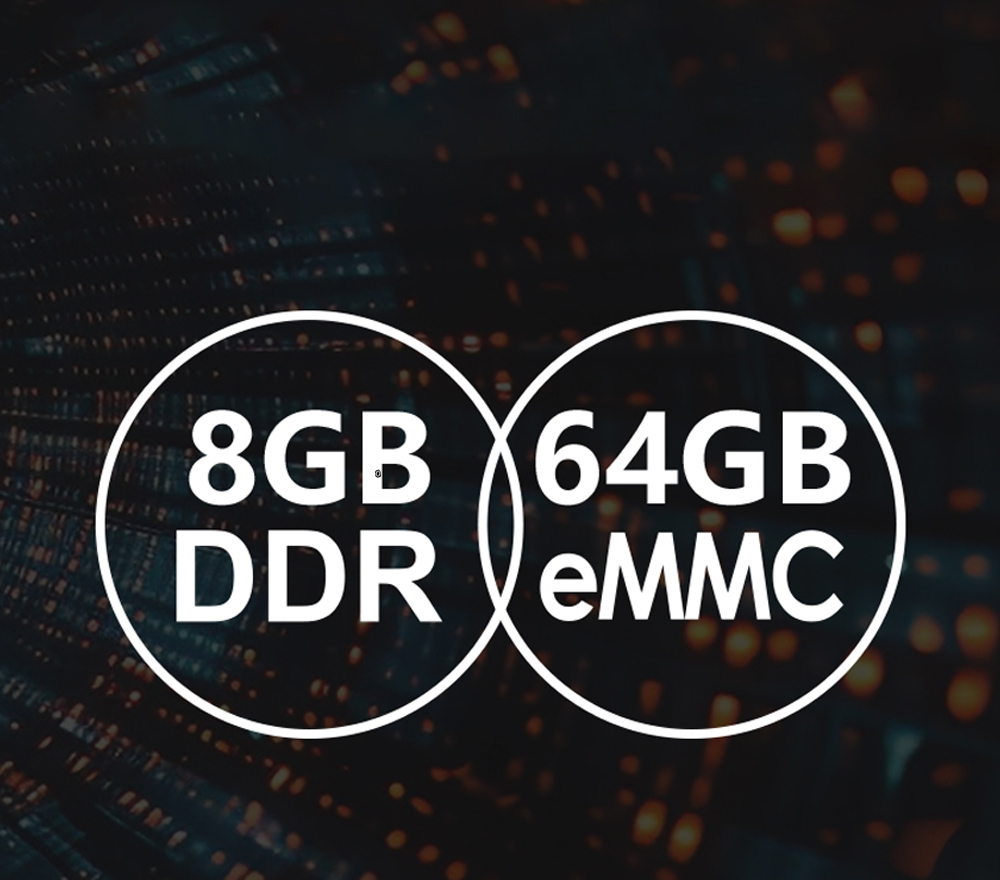 Zidoo Z3000 PRO - Výkonná 8GB DDR4 operační paměť