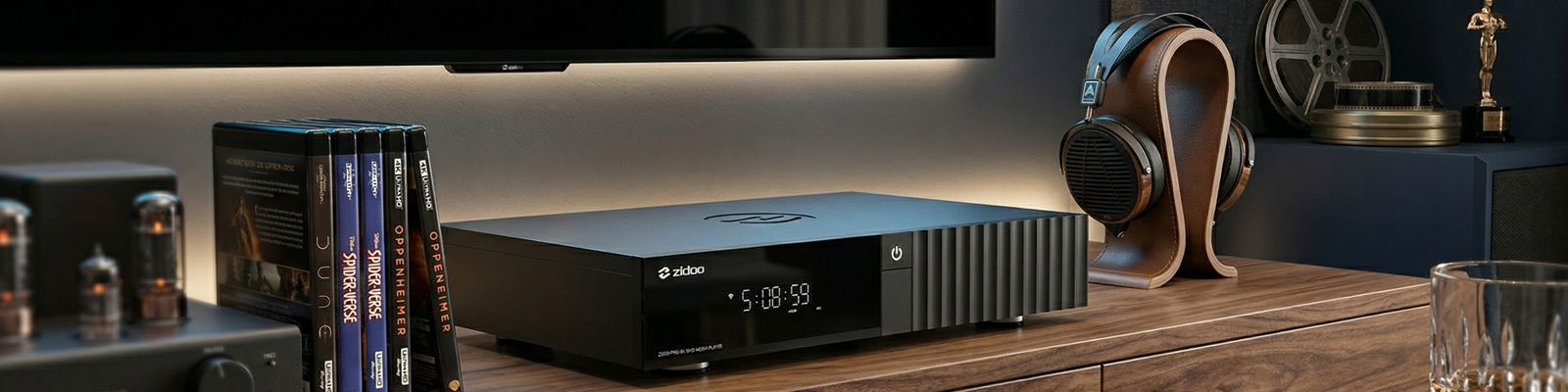 Zidoo Z3000 PRO - Vysokorychlostní konektivita a síťové služby