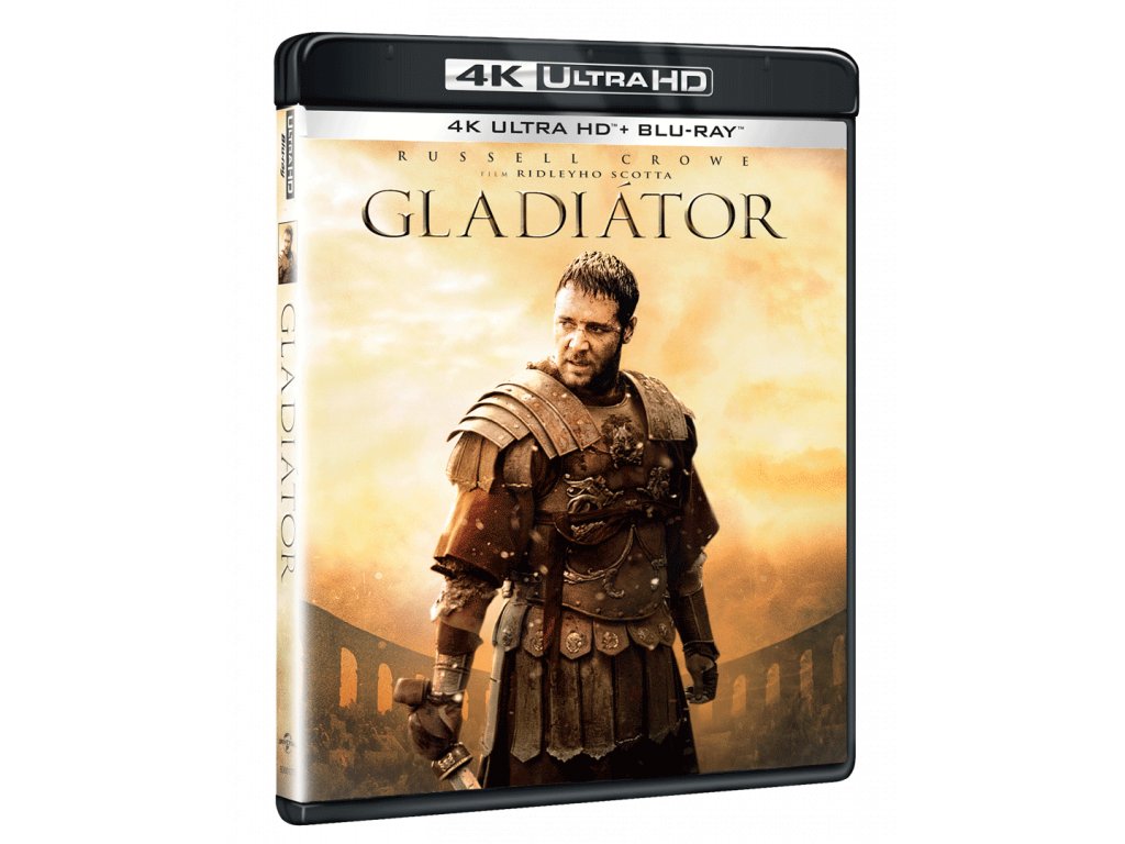 Gladiátor (4k Ultra HD Blu-ray + Blu-ray)