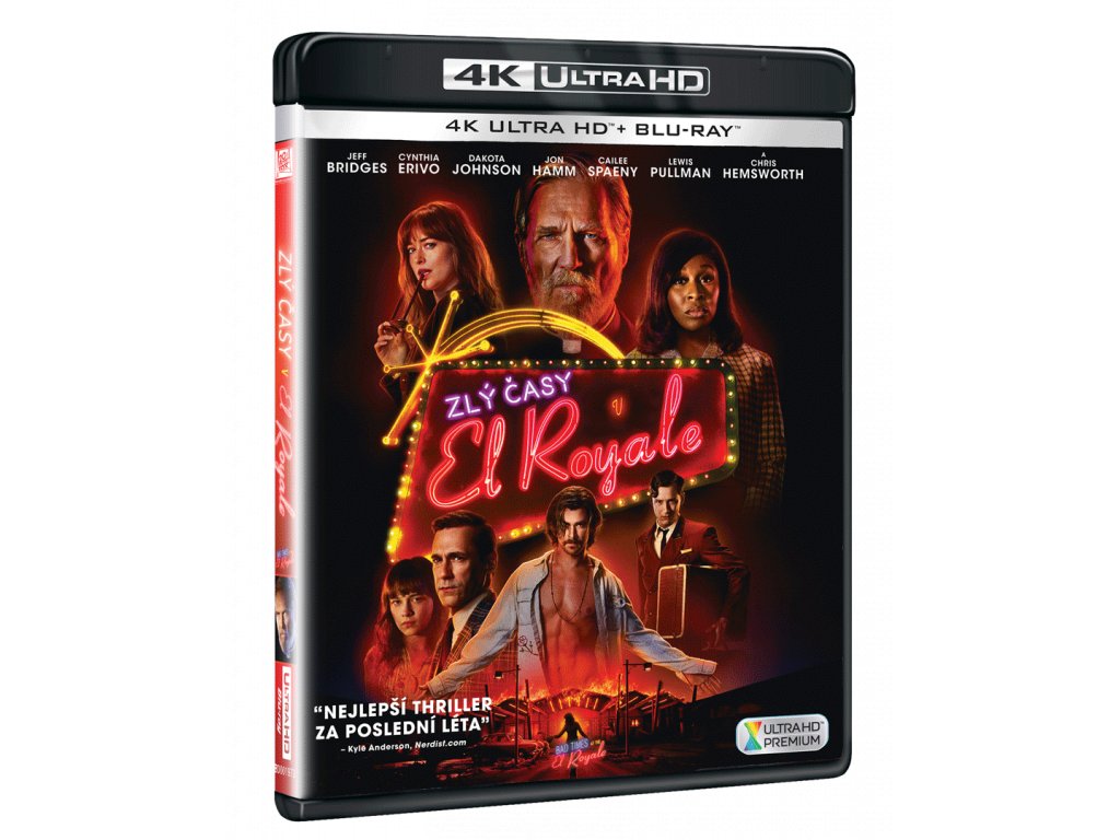 Zlý časy v El Royale (4k Ultra HD Blu-ray + Blu-ray)