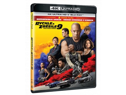 Rychle a zběsile 9 (F9, 4k Ultra HD Blu-ray + Blu-ray)