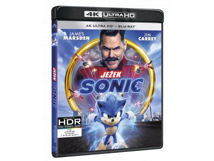 Ježek Sonic (4k Ultra HD Blu-ray + Blu-ray)