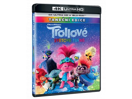 Trollové: Světové turné (4k Ultra HD Blu-ray + Blu-ray)