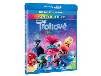 Trollové: Světové turné (Blu-ray 3D + Blu-ray 2D)