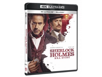Sherlock Holmes: Hra stínů (4k Ultra HD Blu-ray + Blu-ray)