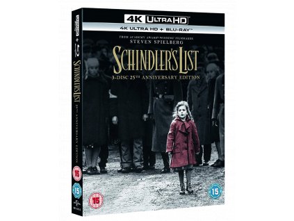 Schindlerův seznam (4k Ultra HD Blu-ray + Blu-ray, CZ pouze na UHD)