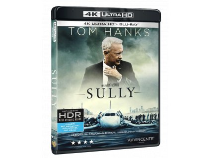 Sully: Zázrak na řece Hudson (4k Ultra HD Blu-ray + Blu-ray, CZ pouze na UHD)