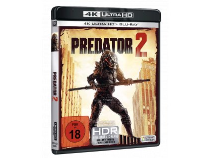 Predátor 2 (4k Ultra HD Blu-ray + Blu-ray, CZ pouze na UHD)