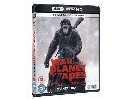 Válka o planetu opic (4k Ultra HD Blu-ray + Blu-ray, CZ pouze na UHD)