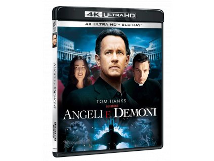 Andělé a démoni (4k Ultra HD Blu-ray + Blu-ray, CZ titulky pouze na UHD)