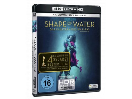 Tvář vody (4k Ultra HD Blu-ray + Blu-ray, CZ pouze na UHD)