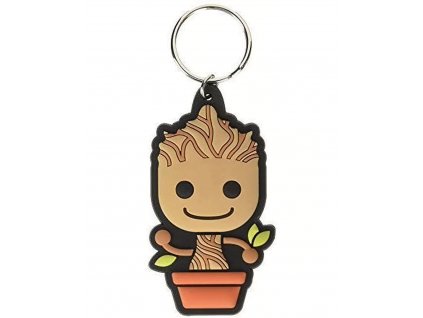 Klíčenka Marvel: Baby Groot v květináči