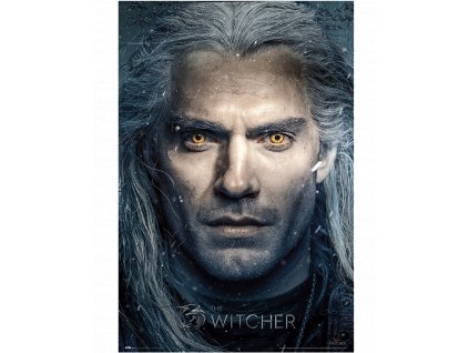 Plakát Zaklínač: Geralt (91,5 x 61 cm)