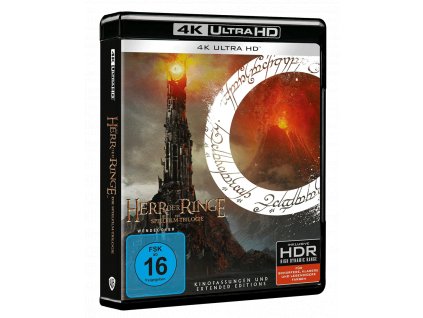 Trilogie Pán prstenů (Rozšířené verze i Kinosestřihy, 6x 4k Ultra HD Blu-ray)