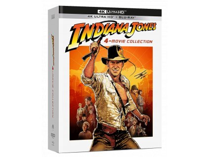 Indiana Jones 1-4 (4k kolekce, 4x 4k Ultra HD Blu-ray + 5x Blu-ray)