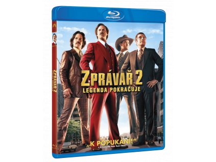 Zprávař 2 - Legenda pokračuje (Blu-ray)