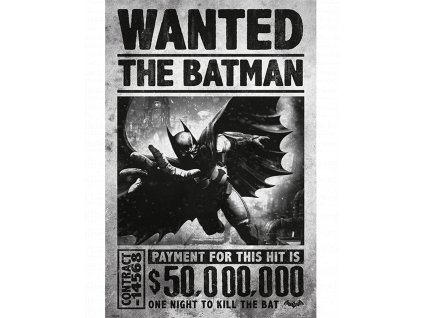 Plakát Batman: Arkham Wanted