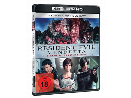Resident Evil: Vendeta (4k Ultra HD Blu-ray + Blu-ray)