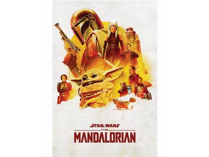 Plakát Star Wars - Mandalorian: 2. sezóna (91.5 x 61 cm)