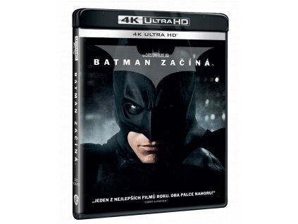 Batman začíná (4k Ultra HD Blu-ray + 2x Blu-ray)