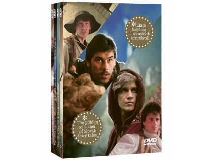 Zlatá kolekce slovenských pohádek II. (4x DVD)