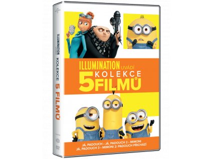 Mimoni + Já, padouch (Kolekce, 5x DVD)