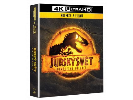 Jurský svět + Jurský Park (Kolekce 1-6, 6x 4k Ultra HD Blu-ray + 6x Blu-ray)