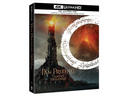 Trilogie Pán prstenů (Rozšířené verze i Kinosestřihy, 6x 4k Ultra HD Blu-ray)