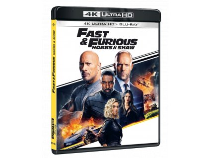 Rychle a zběsile: Hobbs a Shaw (4k Ultra HD Blu-ray + Blu-ray, CZ pouze na UHD)