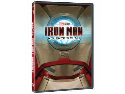 Iron Man (Kolekce 1-3, 3x DVD)