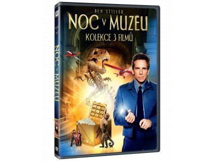 Noc v muzeu (Kolekce 1-3, 3x DVD)