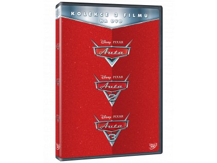 Auta (Kolekce 1-3, 3x DVD)