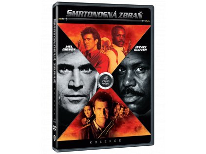 Smrtonosná zbraň (Kolekce 1-4, 4x DVD)