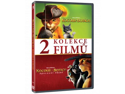 Kocour v botách (Kolekce 1-2, 2x DVD)