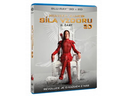 Hunger Games: Síla vzdoru 2. část (Blu-ray 3D + Blu-ray 2D)