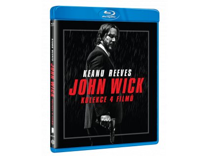 John Wick (Kolekce 1-4, 4x Blu-ray)